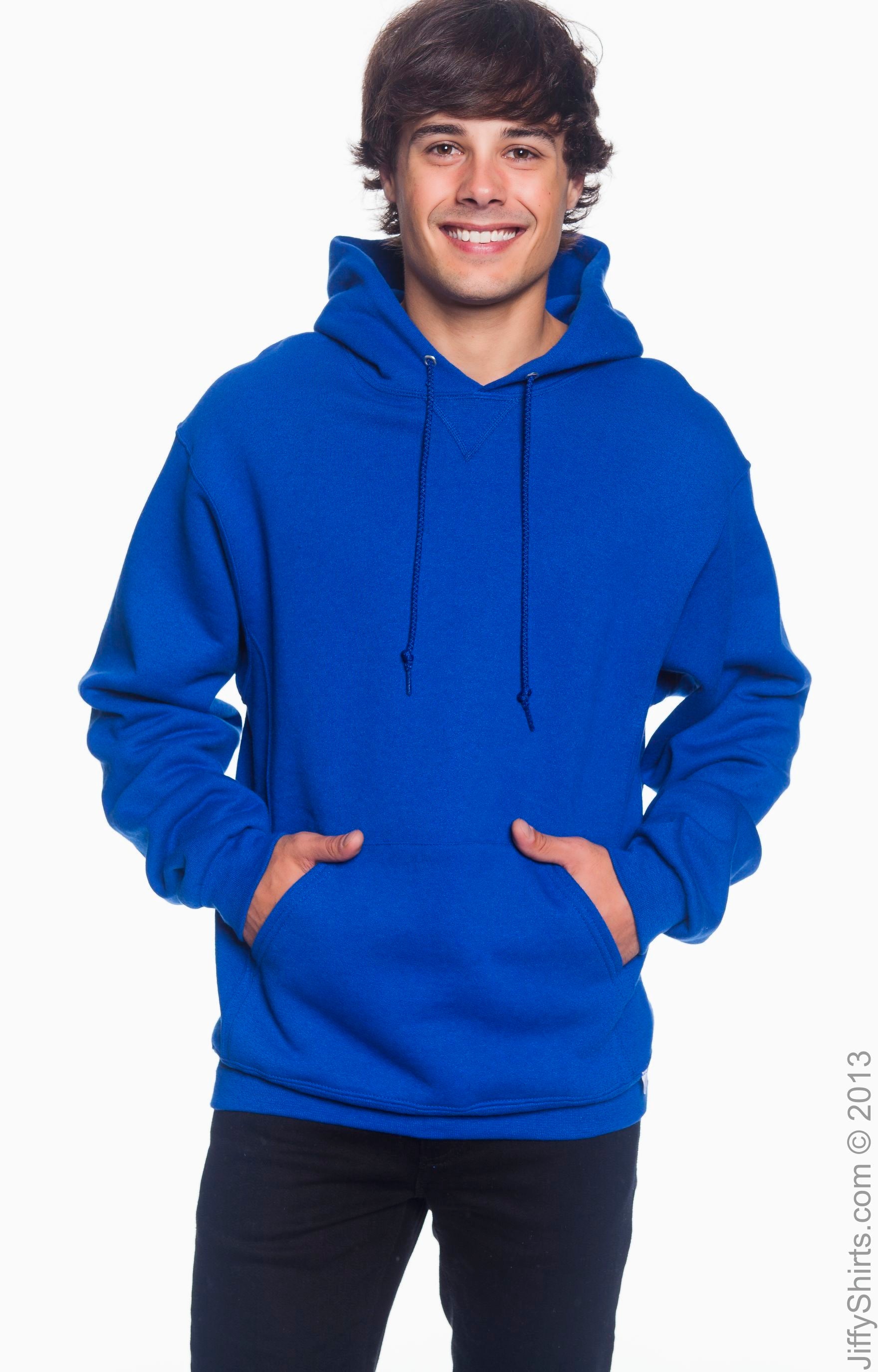 Dri Power® Hooded Pullover Sweatshirt - Royal