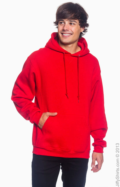 Dri Power® Hooded Pullover Sweatshirt - True Red