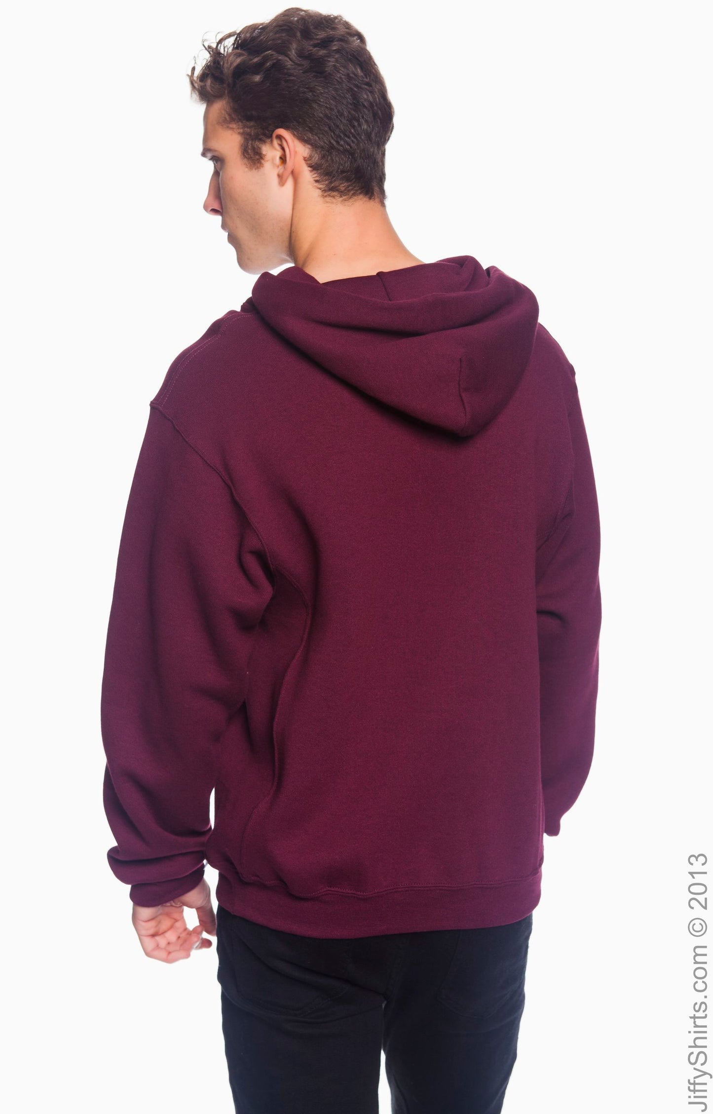 Dri Power® Hooded Pullover Sweatshirt - Maroon