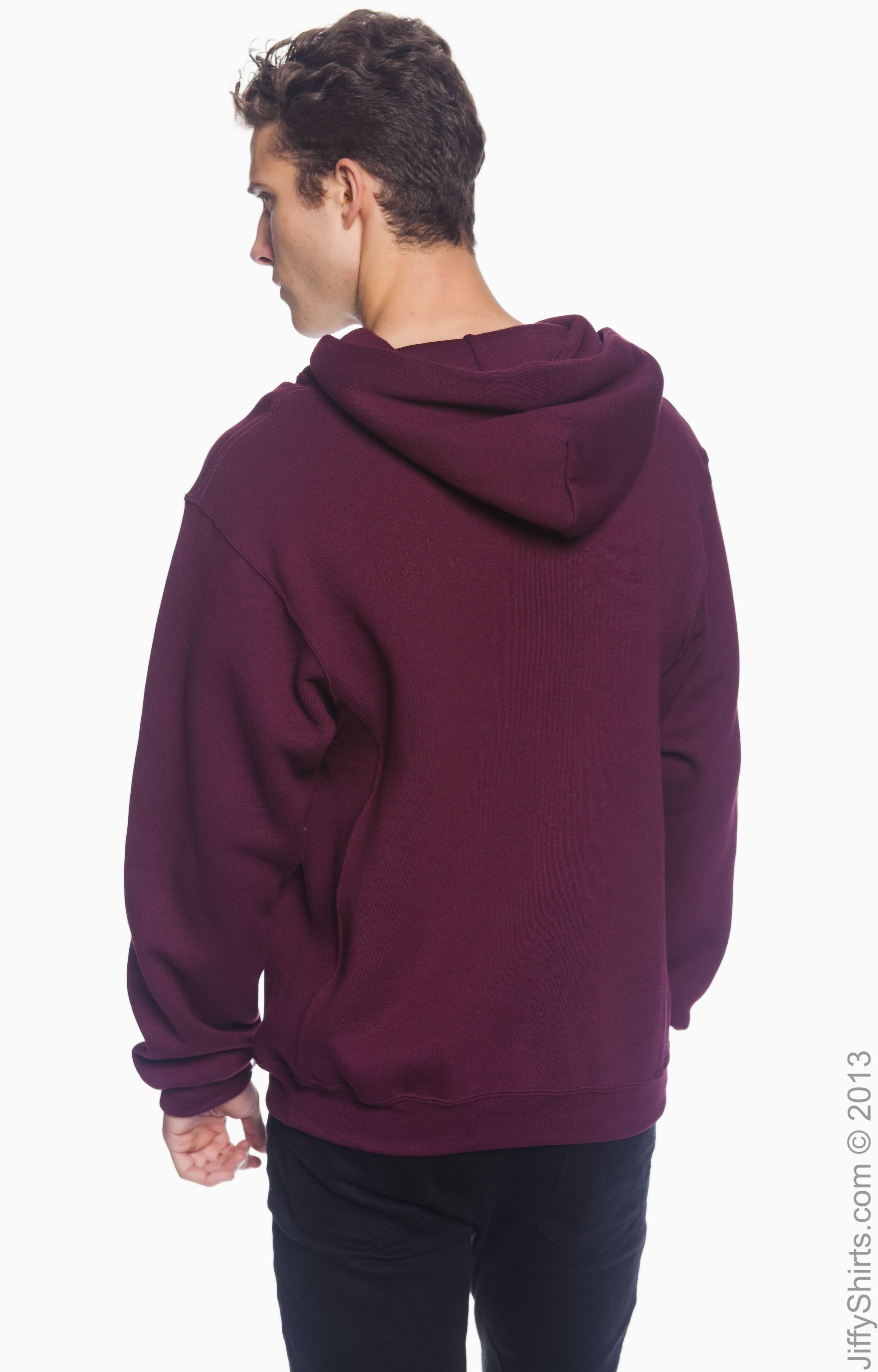 Dri Power® Hooded Pullover Sweatshirt - Maroon