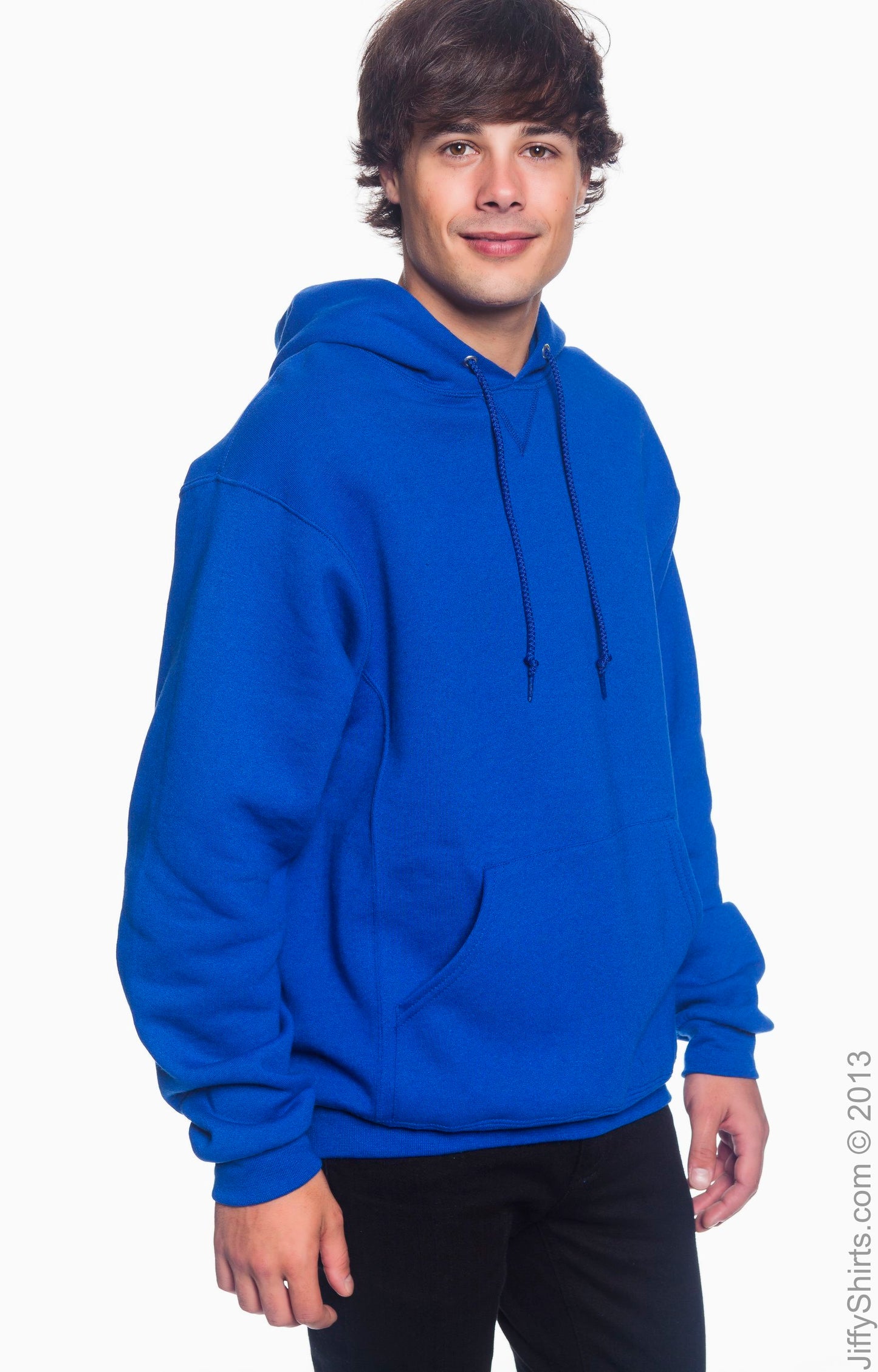 Dri Power® Hooded Pullover Sweatshirt - Royal