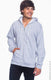 Anvil 71600 - Unisex Full-Zip Hooded Fleece - Heather Gray