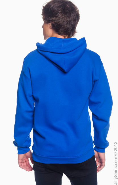 Unisex Full-Zip Hooded Fleece - Royal Blue