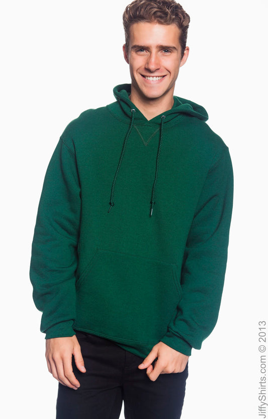 Dri Power® Hooded Pullover Sweatshirt - Dark Green