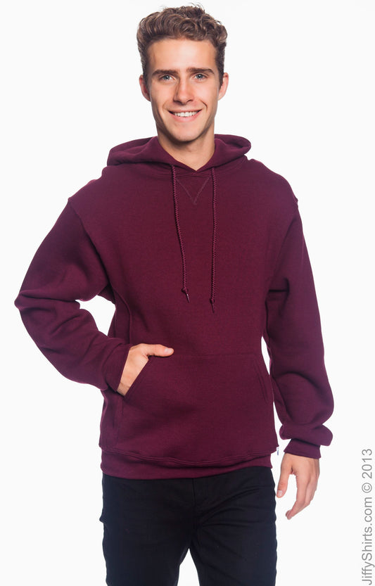 Dri Power® Hooded Pullover Sweatshirt - Maroon