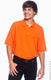 Devon & Jones D100 - Men's Pima Piqué Short-Sleeve Polo - Deep Orange