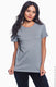 Gildan 880 - Women's Lightweight T-Shirt - Storm Gray