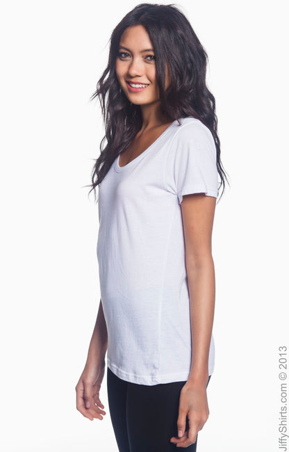 Women's Featherweight Scoop T-Shirt - White