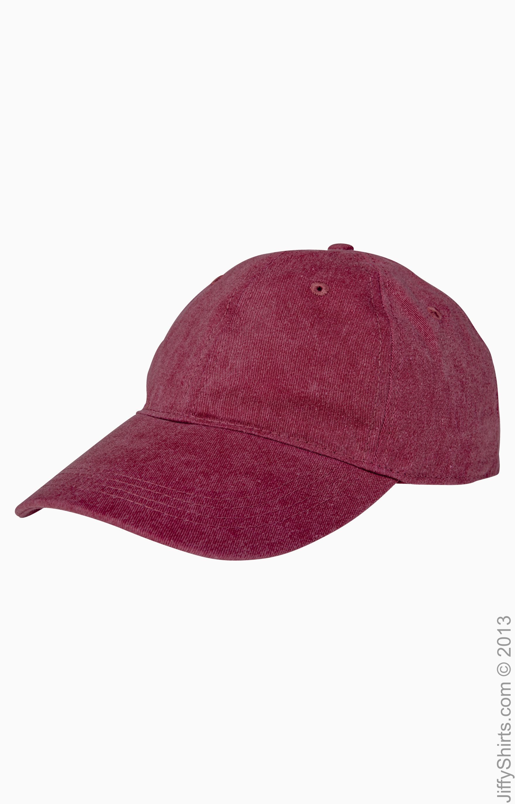 Pigment-Dyed Baseball Cap - Nautical Red