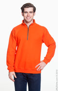 Unisex Heavy Blend™  Vintage Cadet Collar Sweatshirt - Orange