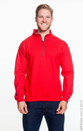 Unisex Heavy Blend™  Vintage Cadet Collar Sweatshirt - Red