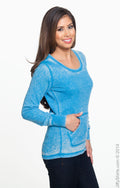 Women's Zen Thermal Long-Sleeve T-Shirt - Oceanberry