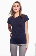 Women's Lightweight Fitted T-Shirt - Navy