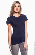 Women's Lightweight Fitted T-Shirt - Navy