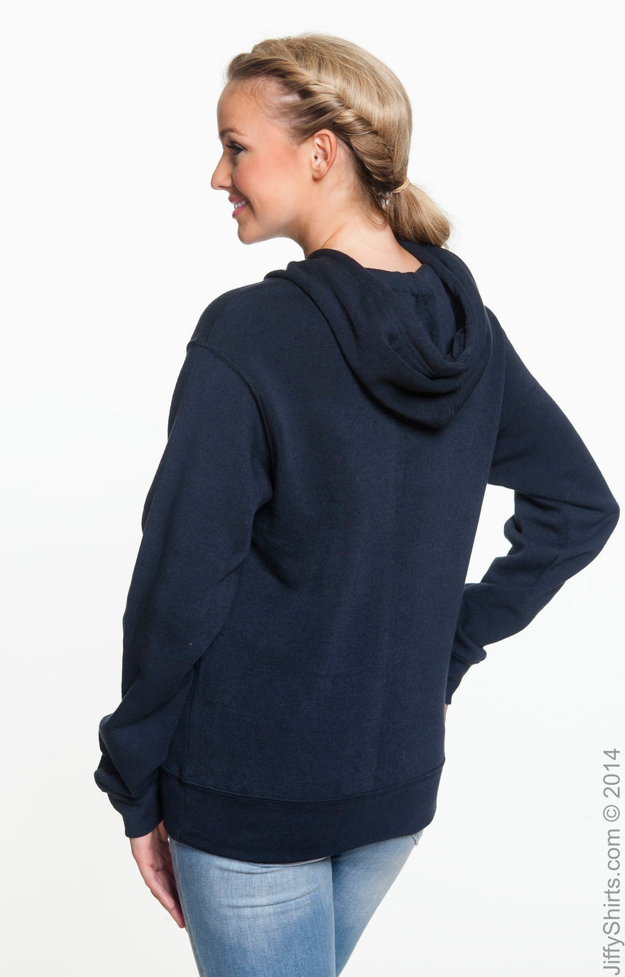 Unisex Cloud Pullover Fleece Hoodie - Navy