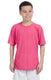 Gildan G420B - Youth Performance® Youth T-Shirt - Safety Pink