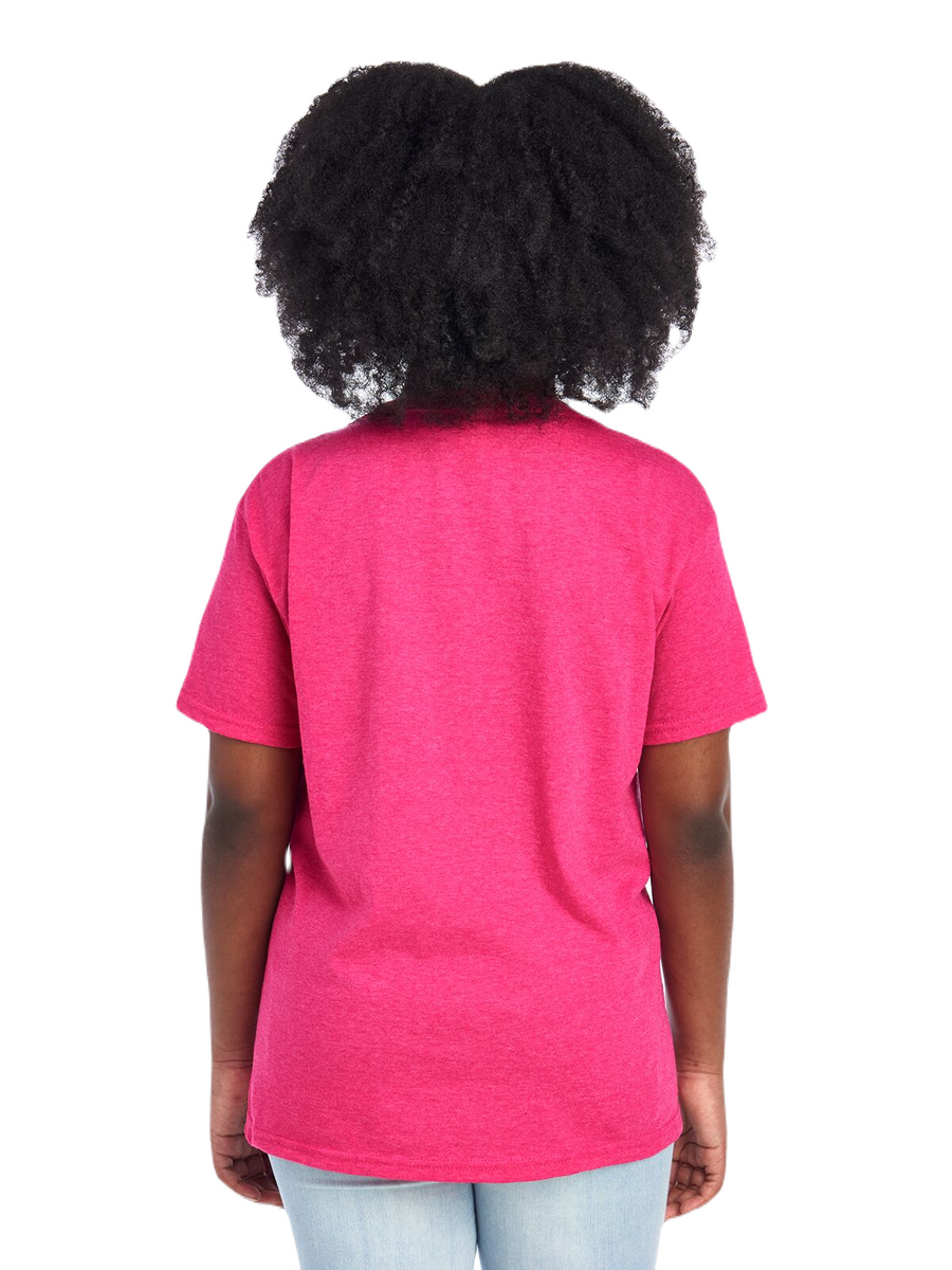Youth HD Cotton™ T-Shirt - Retro Heather Pink