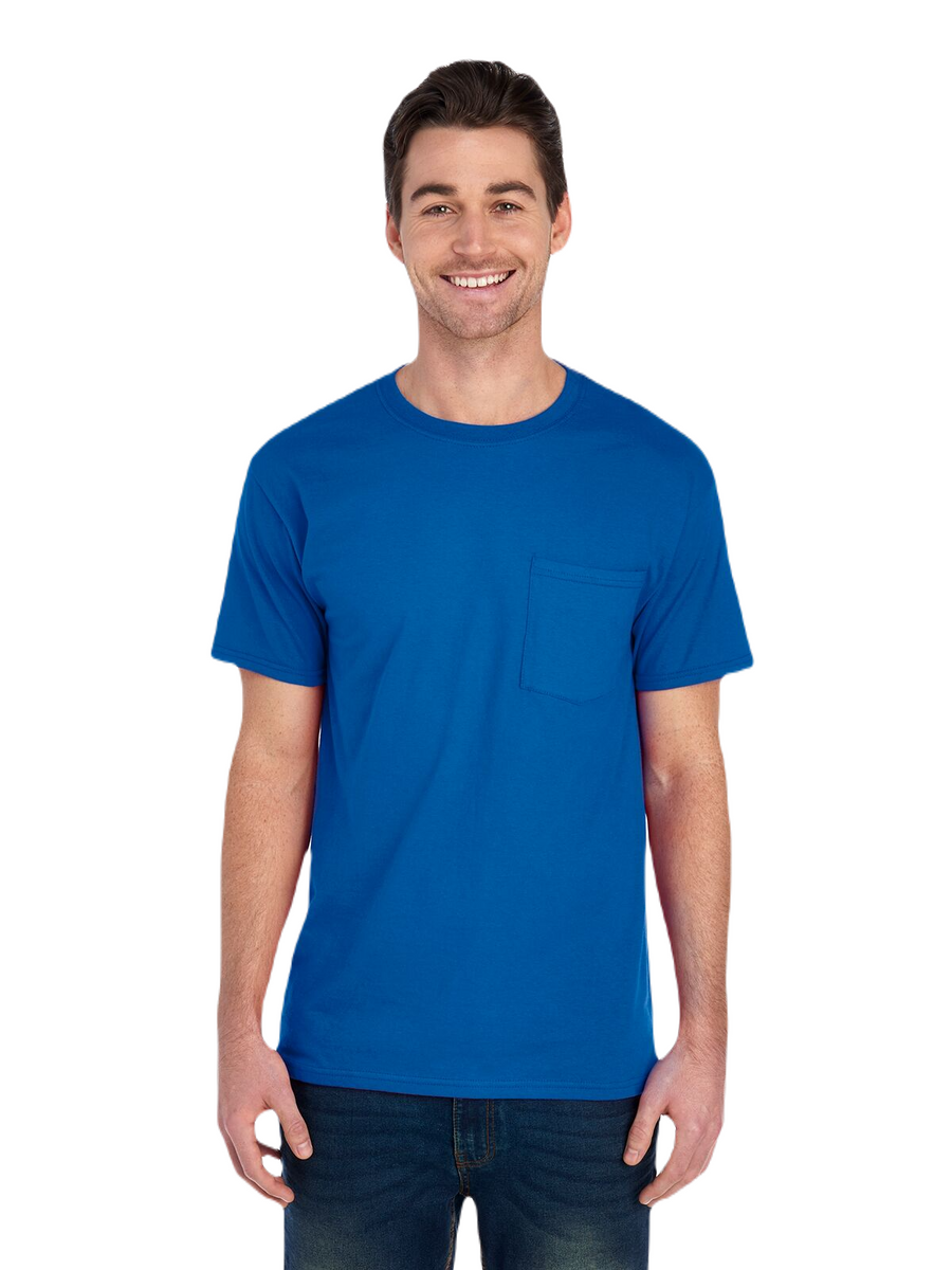 Unisex HD Cotton™ Pocket T-Shirt - Royal