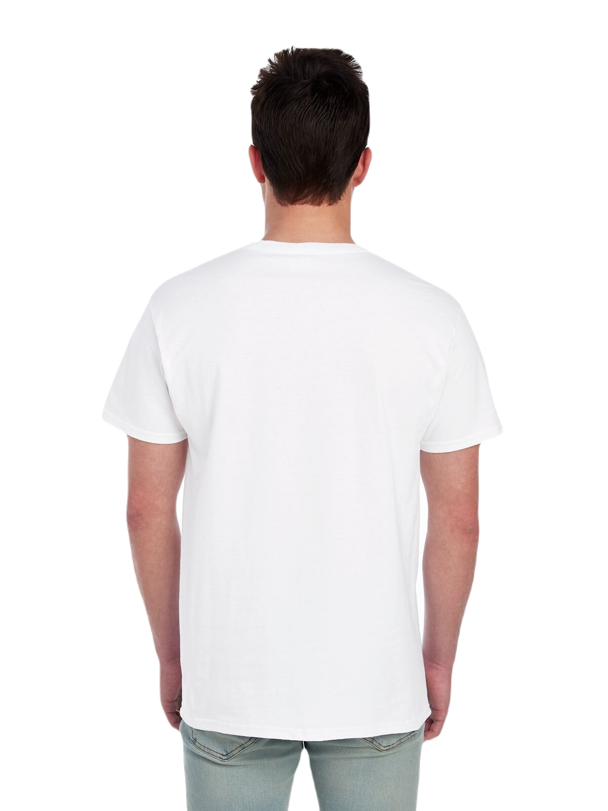 Unisex HD Cotton™ Pocket T-Shirt - White