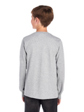 Youth HD Cotton™ Long-Sleeve T-Shirt - Athletic Heather