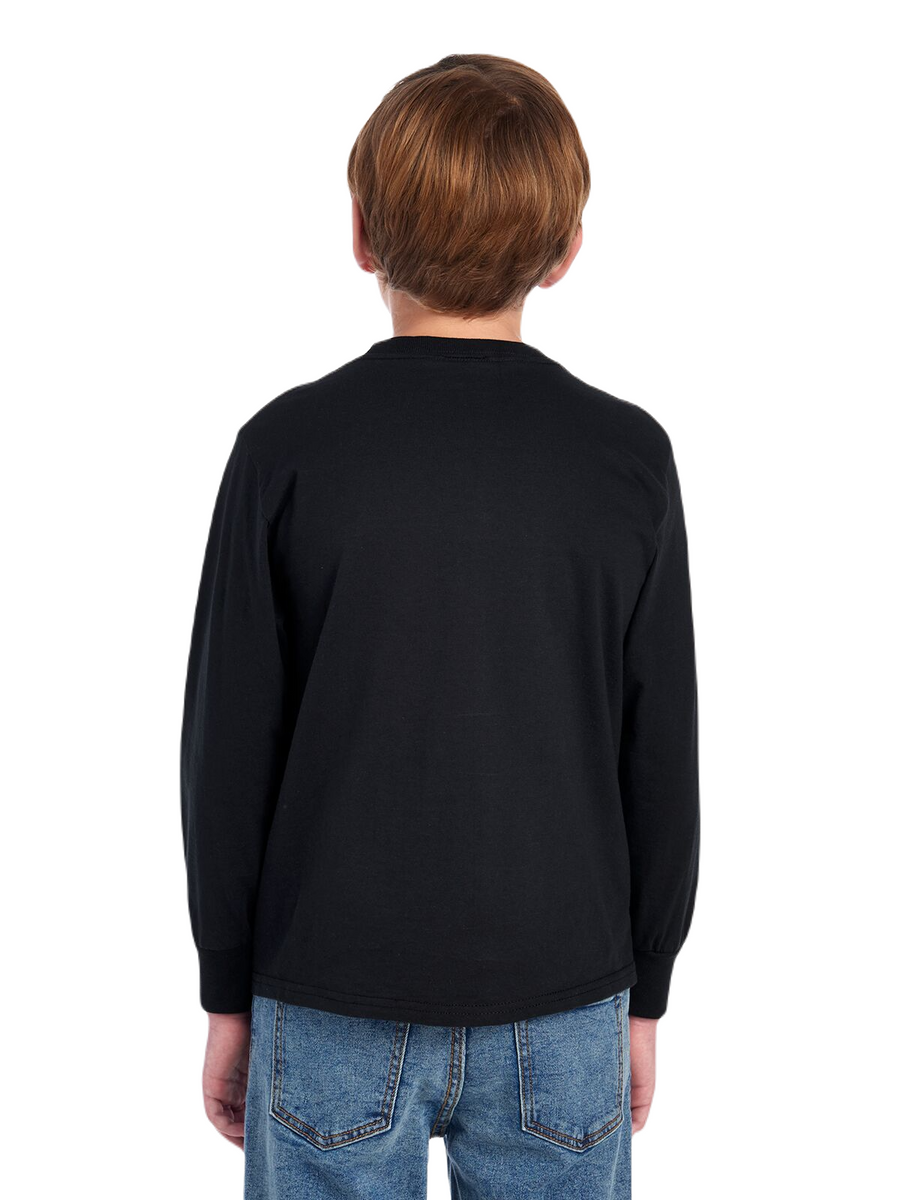 Youth HD Cotton™ Long-Sleeve T-Shirt - Black