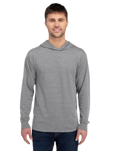 HD Cotton��� Jersey Hooded T-Shirt - Athletic Heather
