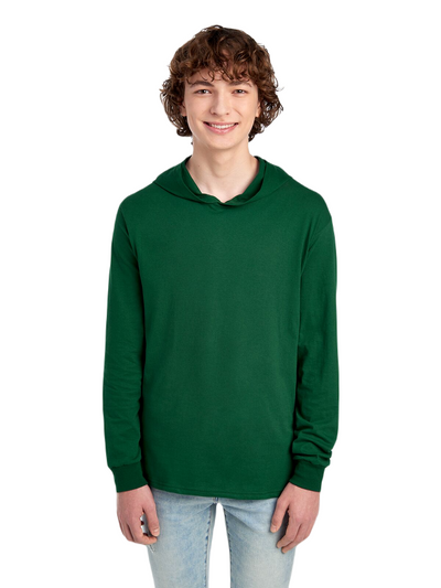 HD Cotton��� Jersey Hooded T-Shirt - Forest Green