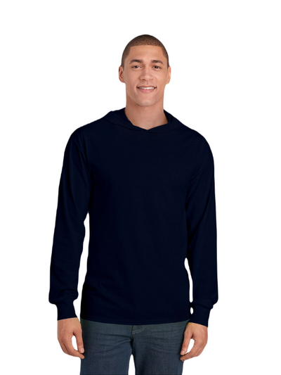 HD Cotton��� Jersey Hooded T-Shirt - Jnavy