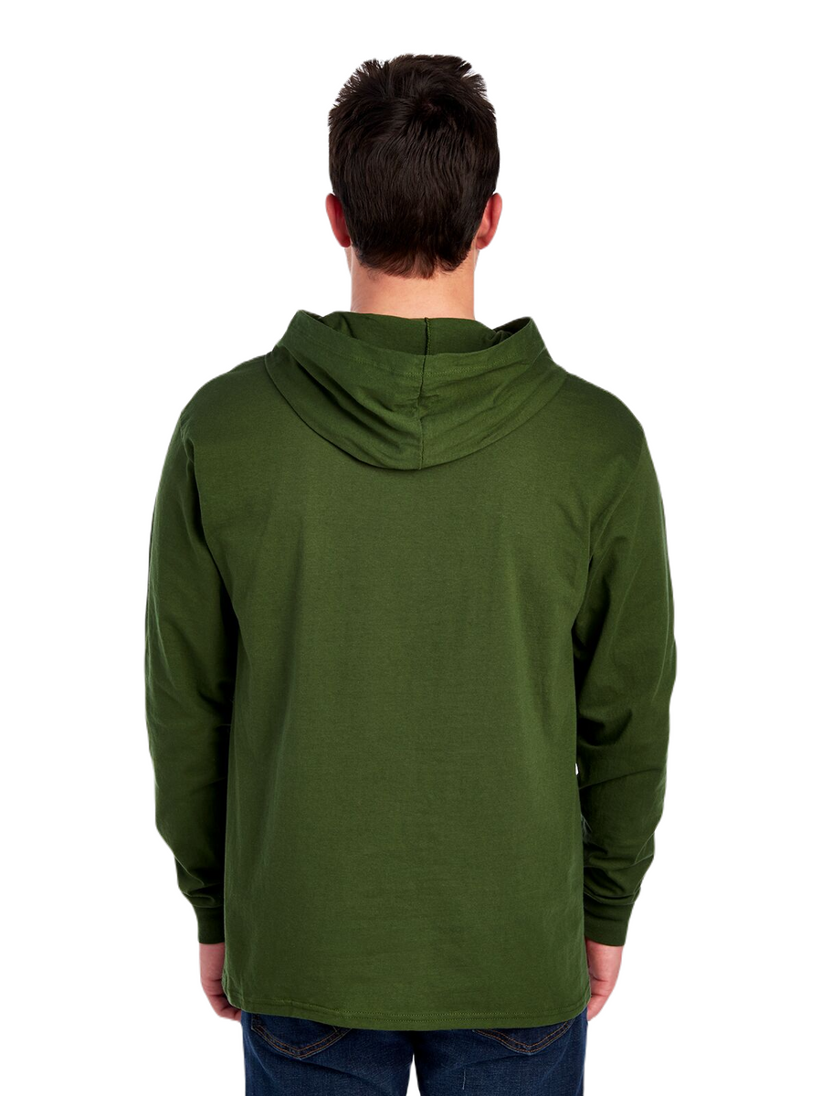 HD Cotton��� Jersey Hooded T-Shirt - Military Green