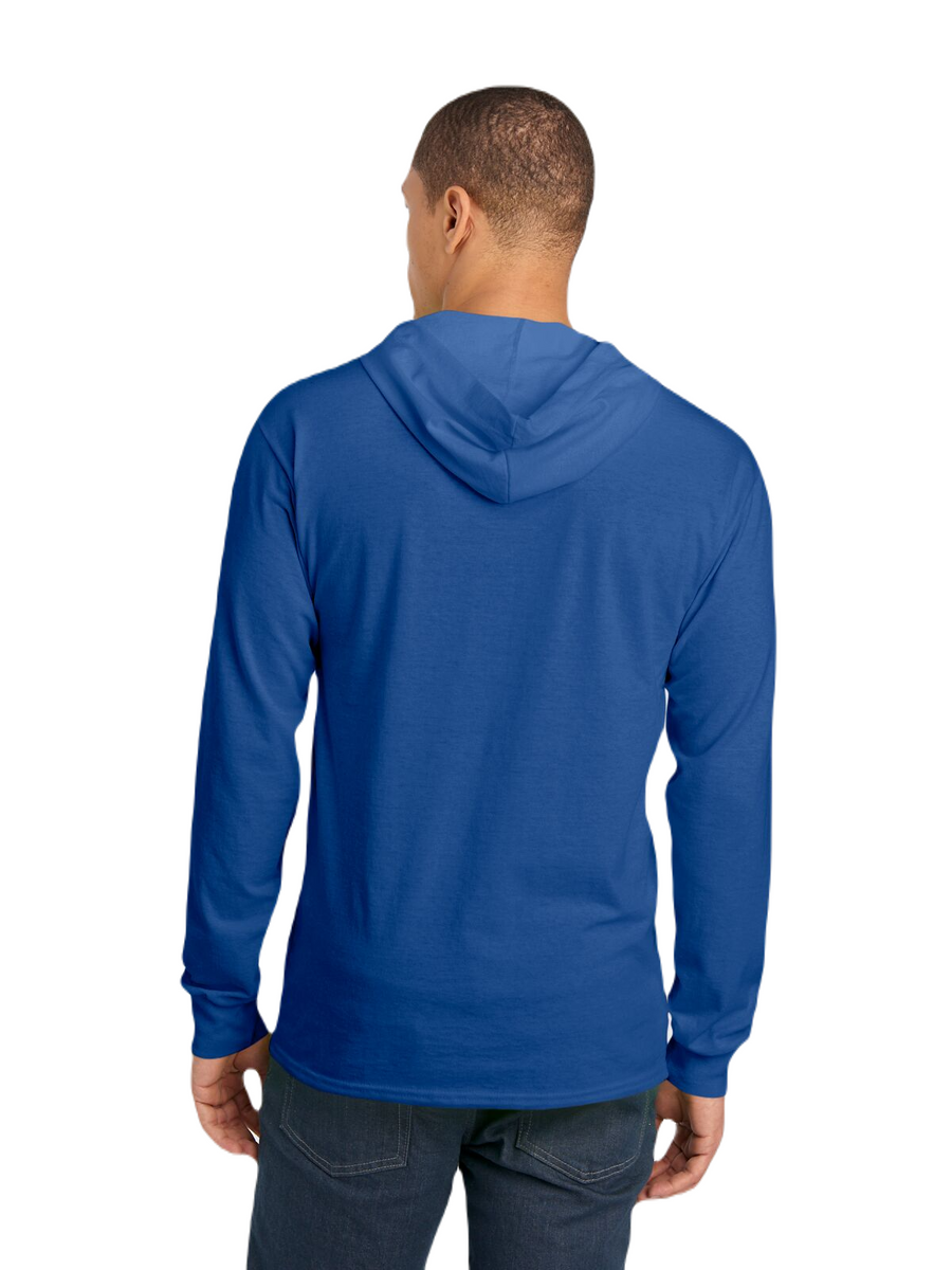 HD Cotton��� Jersey Hooded T-Shirt - Royal