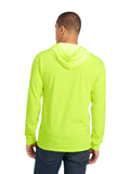 HD Cotton��� Jersey Hooded T-Shirt - Safety Green