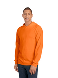 HD Cotton��� Jersey Hooded T-Shirt - Safety Orange