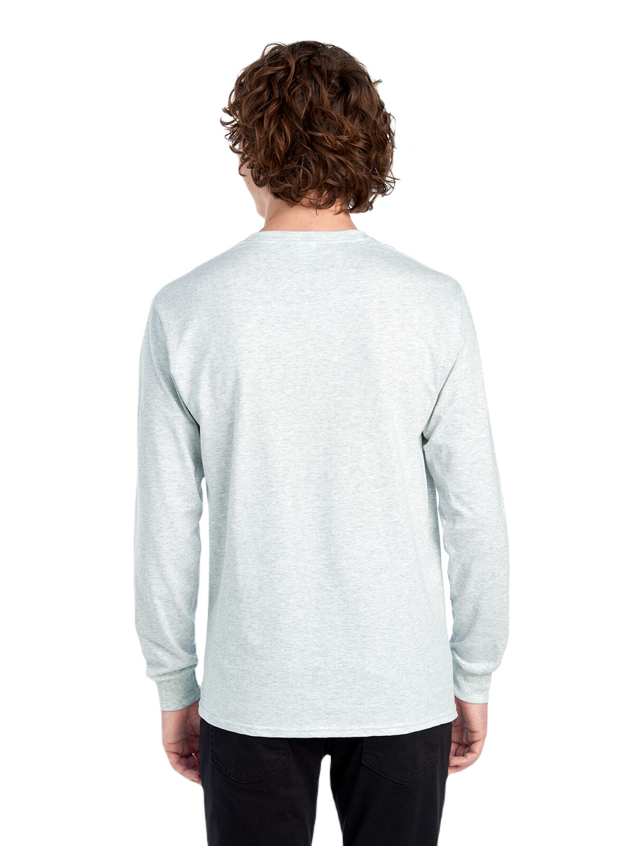 Unisex HD Cotton™ Long-Sleeve T-Shirt - Ash