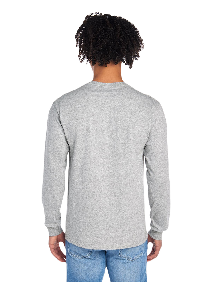 Unisex HD Cotton™ Long-Sleeve T-Shirt - Athletic Heather