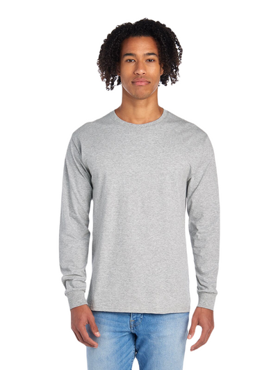 Unisex HD Cotton™ Long-Sleeve T-Shirt - Athletic Heather