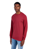 Unisex HD Cotton™ Long-Sleeve T-Shirt - Cardinal