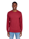 Unisex HD Cotton™ Long-Sleeve T-Shirt - Cardinal