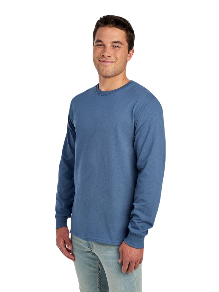Unisex HD Cotton™ Long-Sleeve T-Shirt - Denim