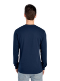 Unisex HD Cotton™ Long-Sleeve T-Shirt - J Navy