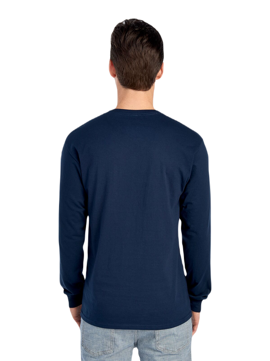 Unisex HD Cotton™ Long-Sleeve T-Shirt - J Navy