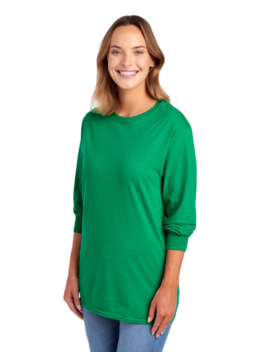 Unisex HD Cotton™ Long-Sleeve T-Shirt - Kelly