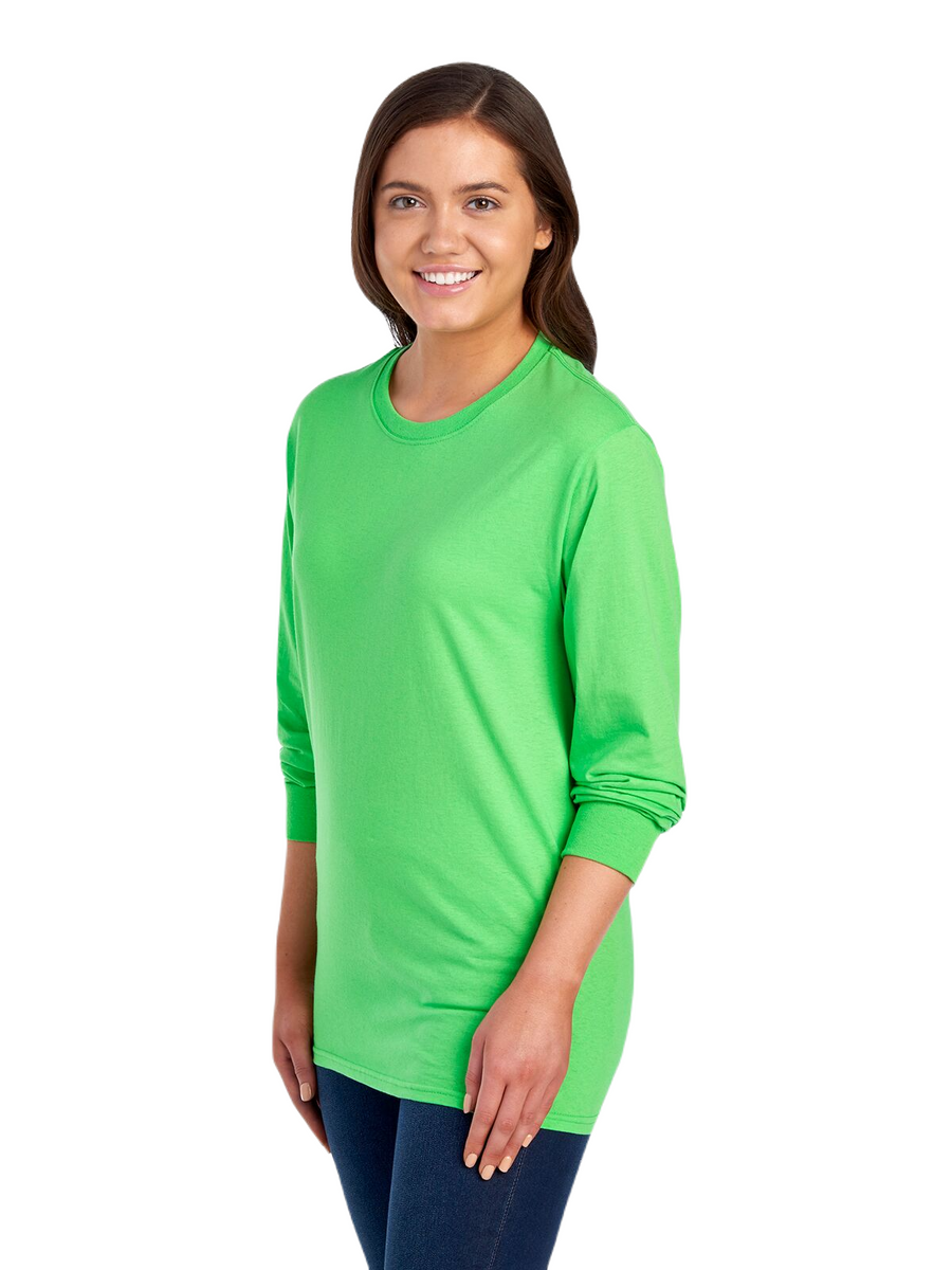 Unisex HD Cotton™ Long-Sleeve T-Shirt - Kiwi