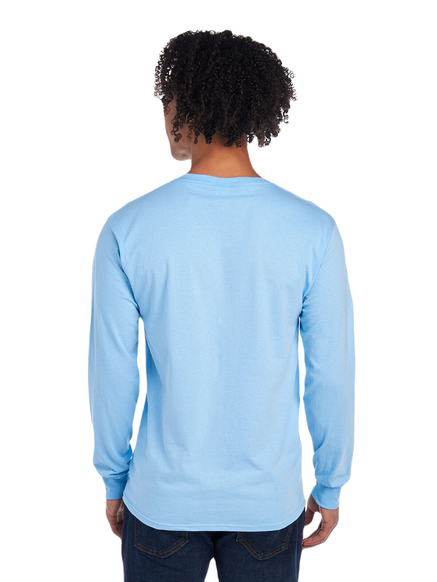 Unisex HD Cotton™ Long-Sleeve T-Shirt - Light Blue
