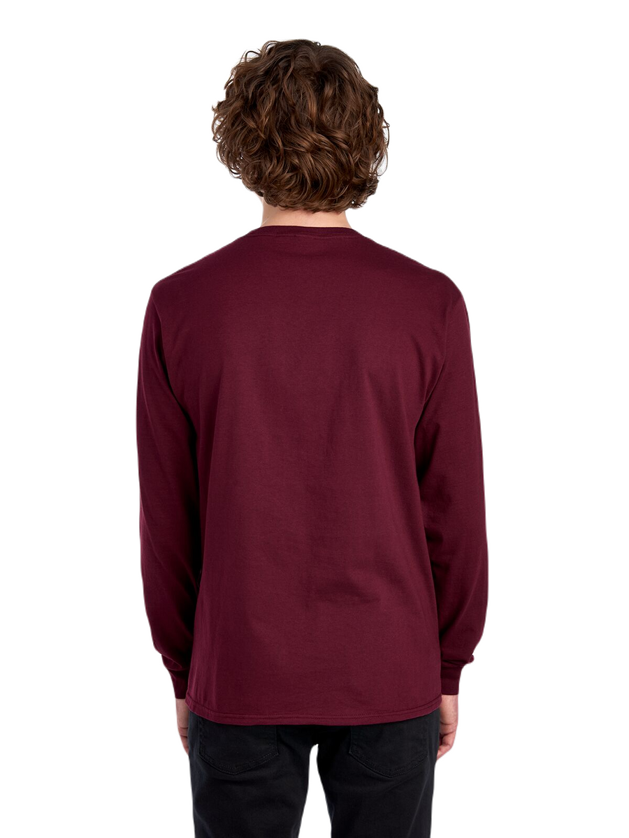Unisex HD Cotton™ Long-Sleeve T-Shirt - Maroon