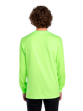 Unisex HD Cotton™ Long-Sleeve T-Shirt - Neon Green