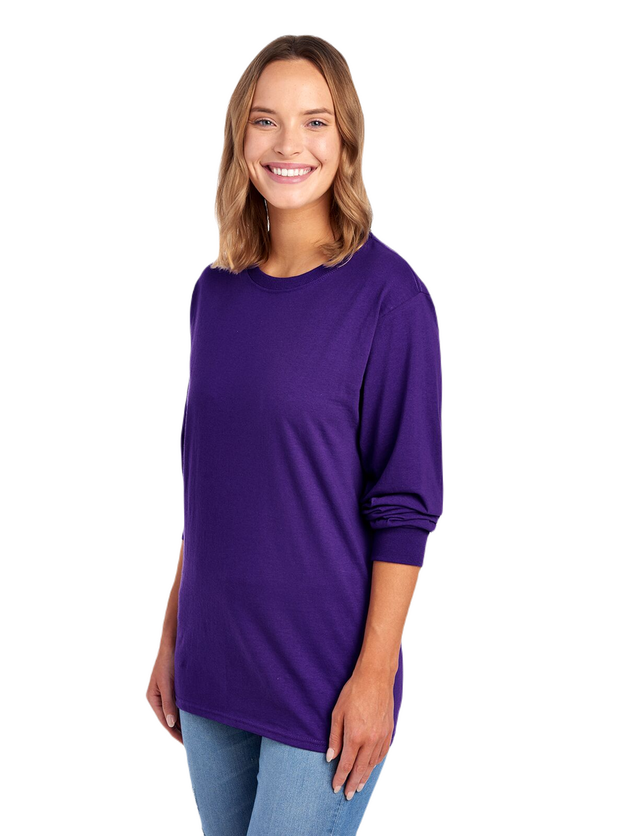 Unisex HD Cotton™ Long-Sleeve T-Shirt - Purple