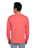 Unisex HD Cotton™ Long-Sleeve T-Shirt - Retro Heather Coral