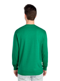 Unisex HD Cotton™ Long-Sleeve T-Shirt - Retro Heather Green