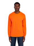 Unisex HD Cotton™ Long-Sleeve T-Shirt - Safety Orange