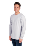 Unisex HD Cotton™ Long-Sleeve T-Shirt - Silver